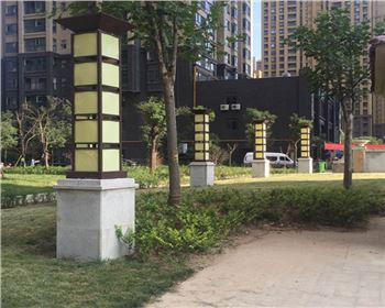 內蒙古景觀燈案例-西安茅坡新城景觀燈